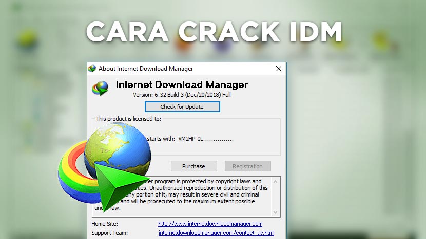 Cara hack internet download manager registration free serial number